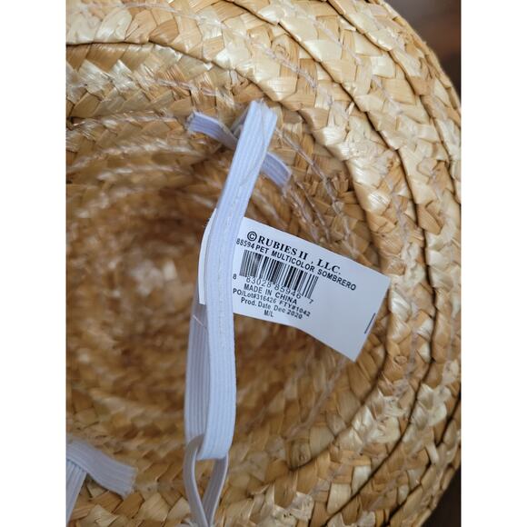 Dog - Straw Sombrero - Picture 3 of 3